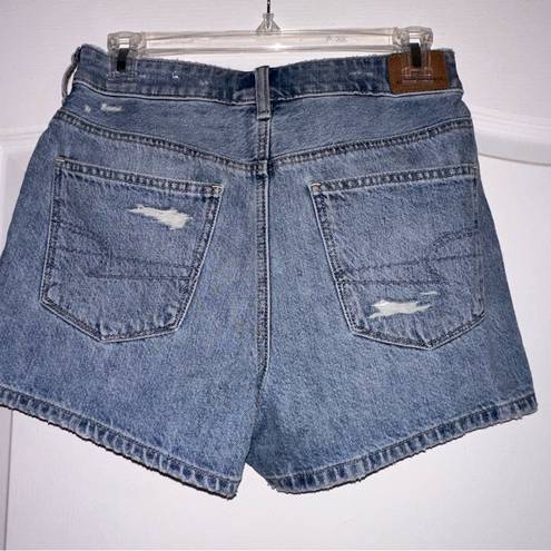 American Eagle  denim mom skort