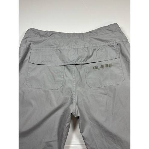 Guess  Parachute Pants Light Grey 29 Wide Leg Drawstring