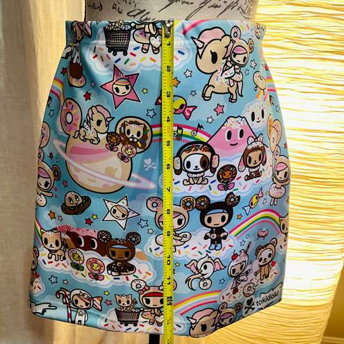 Tokidoki Midi Skirt Blue Super Cute & Kawaii, Unicorno & Friends