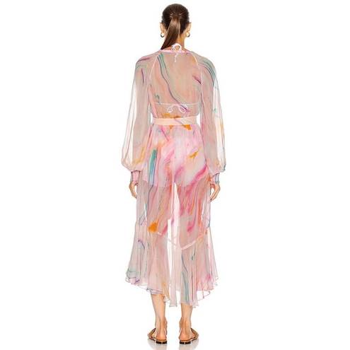 Rococo  Sand Davina Robe Dress - Pink Multi - XS