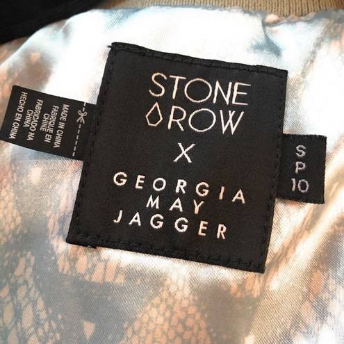 The Row Stone X Georgia May Jagger Satin Jacket
