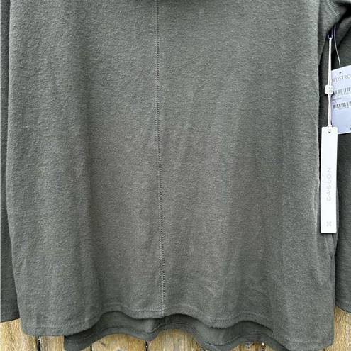 Caslon NWT  Olive Green Funnel Neck Pullover Sweater Sz XS