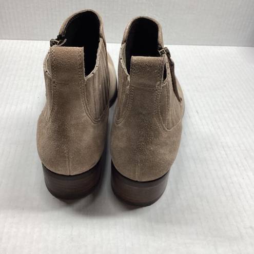 Paul Green  Natalie Antelope Suede Taupe ankle boots Size 5