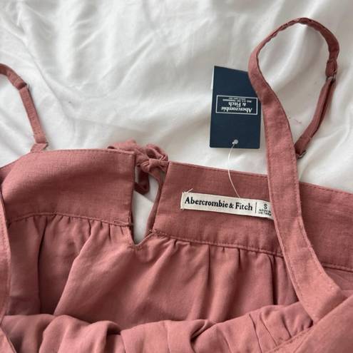 Abercrombie & Fitch  Pink Crop Tank