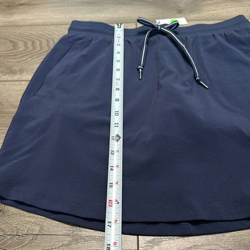 Talbots  17” High Rise Navy Blue Golf Skirt Size XS