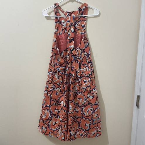 Tracy Reese Plenty By  Floral Lined Sleeveless Fit & Flare Dress Size 14