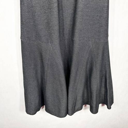 Rag and Bone  Size 6 Enigma Dress Fit n Flare Drop Waist Black Mini Sleeveless 1470