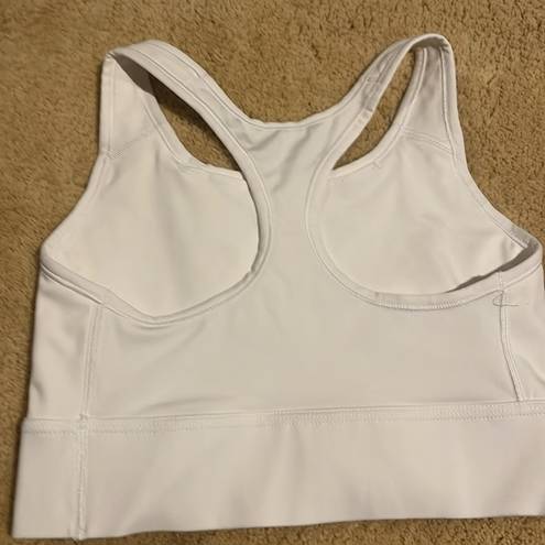 Nike  sports bras white size M gently used