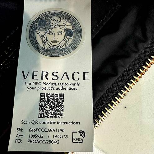 Versace  Nylon Pochette Bag