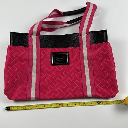 Tommy Hilfiger  Pink Monogram Tote Bag