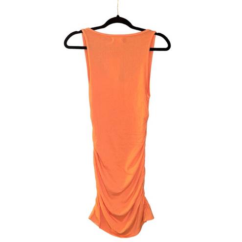 l*space Wildwood Tank Smocked Tangerine Orange Colored Dress Size Small NEW