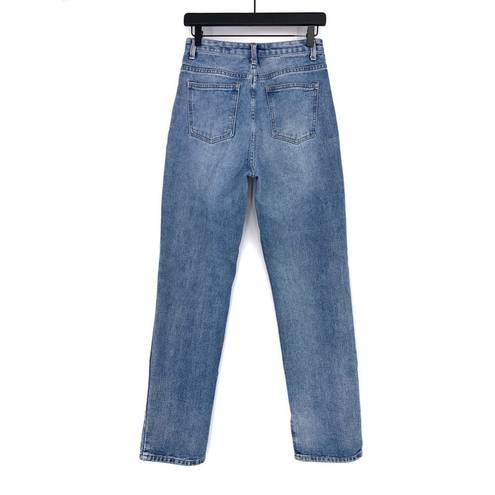 Momokrom  Straight Leg Jean Blue Denim 4