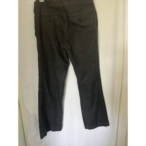 Talbots  Black Straight Jeans Size 6 Petite