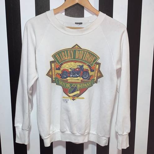 Krass&co Vintage 1990 Harley-Davidson Motor  Crewneck Sweatshirt Size XS/Small