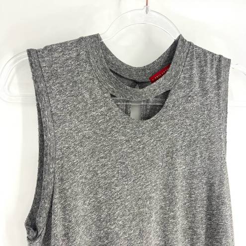 n:philanthropy  Sleeveless Knit Dress Drawstring Waist Heather Gray M