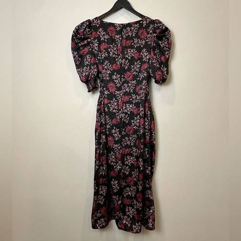 Cinq à Sept  Daisy Kacy Faux Wrap Midi Dress size 4