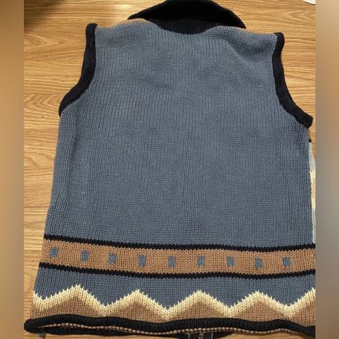 Vintage Roper Zip Up Sweater Vest Size s