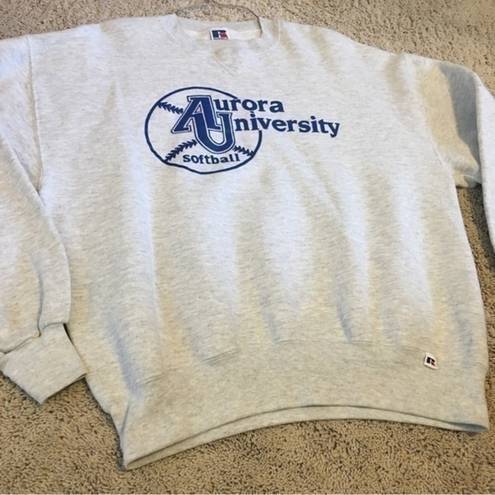 Russell Athletic Aurora University Softball sweatshirt size large from the 90’s