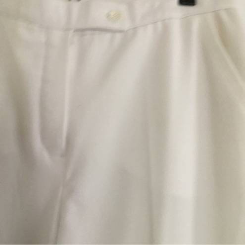 Investments Investment White Straight Leg Dress Pants Size 12