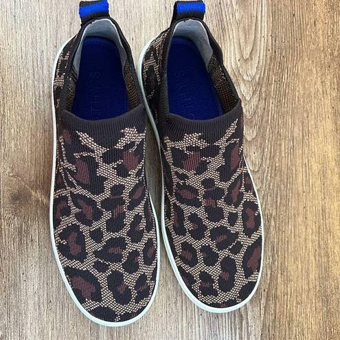 Rothy's Rothy’s The Chelsea Wildcat Print Pull On Ankle Booties