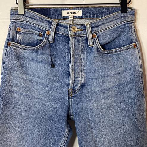 RE/DONE  90’s High Rise Ankle Crop Jeans Size 25