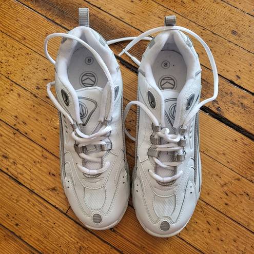 Kathy Ireland  Low Court Sneakers White & Gray Size 8