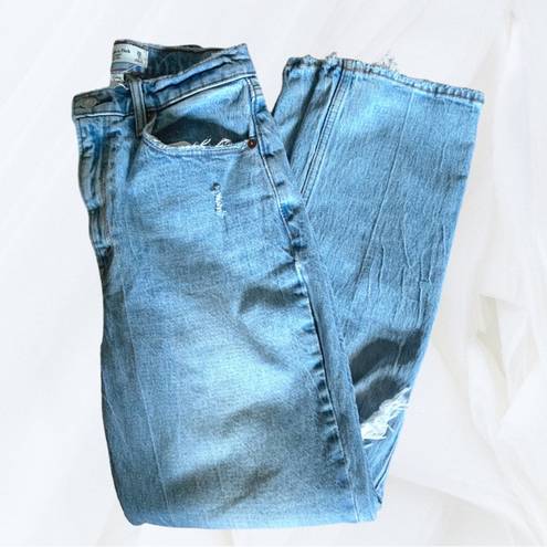 Abercrombie & Fitch  The 90's Straight Ultra high rise Size 26