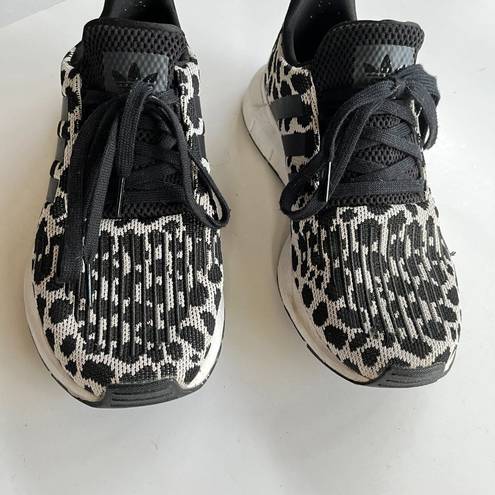 Adidas  Swift Run BD7962 Women's Running Shoes Lace Up‎ Animal Print Size …