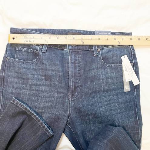 Talbots  Straight‎ Leg Jeans Size 6 Petite Medium Wash High Waist Full Length