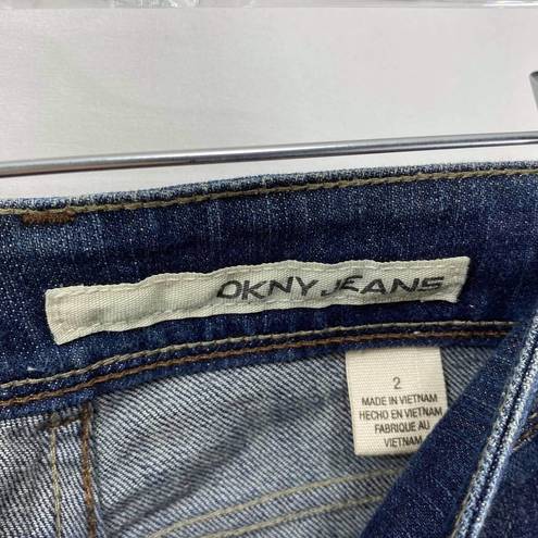 DKNY  JEANS Soho Bootcut Stonewash Flare Denim