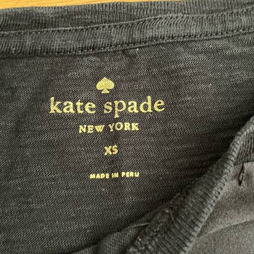 Kate Spade  Bow Applique Tee - Size XS