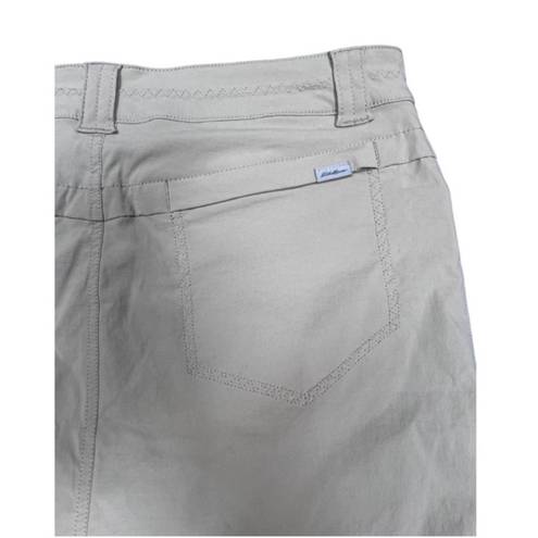 Eddie Bauer Adventurer Khaki 2.0 Skort Sz 2