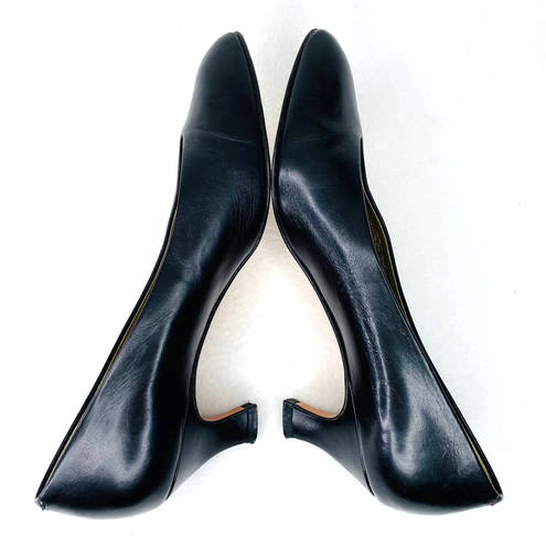 Dahlia Vintage Amalfi Pumps  Black 6.5 Leather Italy