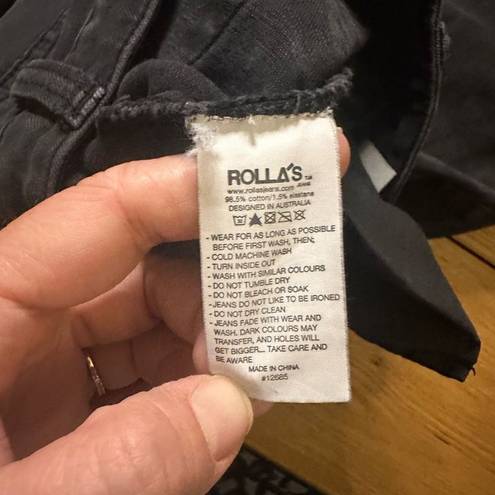 Rolla's Rolla’s eastcoast ankle jeans 27 black