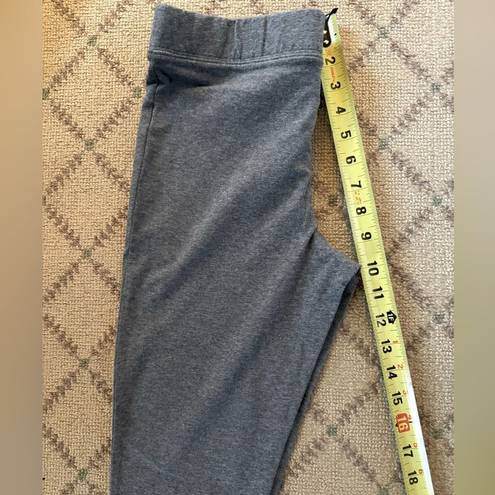 Juicy Couture  Vintage heathered gray soft  leggings w side zipper ruching NWOT S