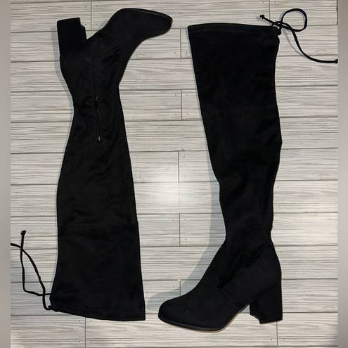 Unisa Size 8 NEW  Women’s Quesia Block Heel Over the Knee Boots