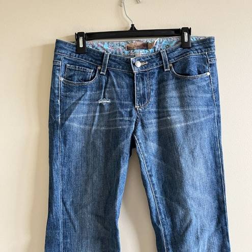 Paige  Hollywood Hills Women’s Premium Denim Jeans, Blue Womens Size‎ 28 Bootcut