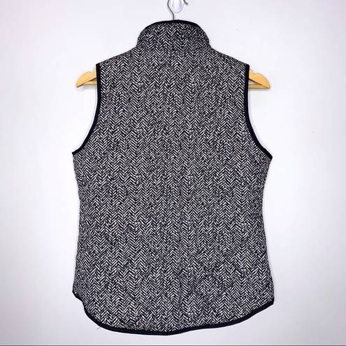 Cambridge  Dry Goods Herringbone Pattern Vest Size Small ~