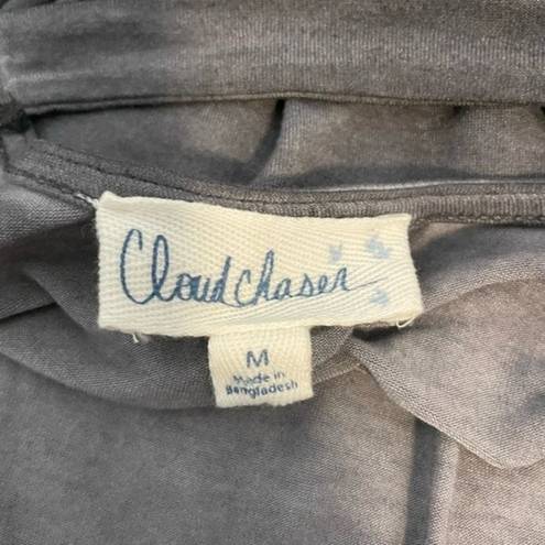 Cloud Chaser Women’s Gray Long Sleeve Shirt Size Medium