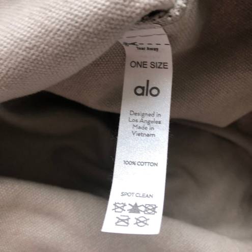 Alo Yoga Grey Tie Dye Shopper Tote Bag One Size