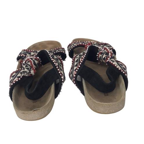 Ulla Johnson  ABRIL SLIDES TRIBAL SANDALS WOMENS SIZE 5 RETAIL $365 HANDWOVEN