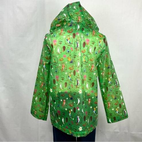  Enchanted Tiki Room Rain Jacket Disney Parks Women Sz Small