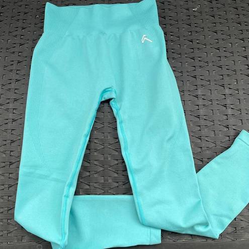 Oner Active  Lagoon Marl Aqua Classic Seamless Leggings