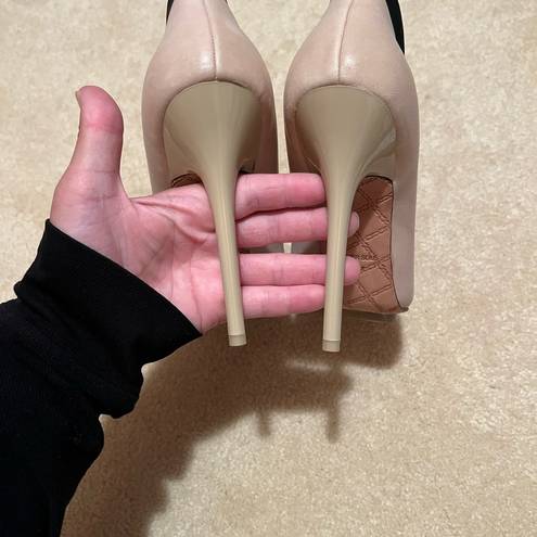 L.A.M.B. Heel - tan/nude