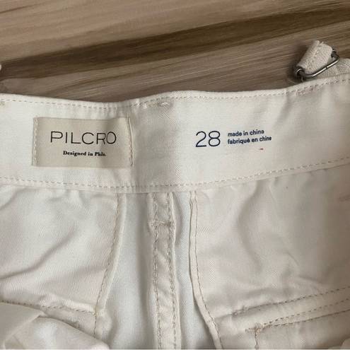 Pilcro  Bermuda Off White Cargo Shorts