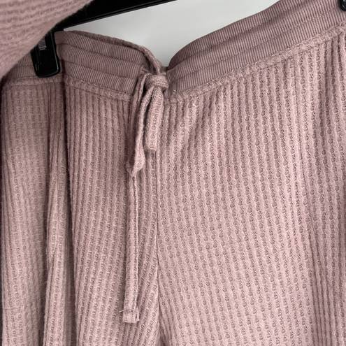 Petal Alfani Thermal Henley Pajama Set in Dusty Lavender  NWT MSRP $70 Size XXL