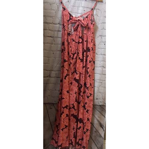 Isabel Maternity Sleeveless Tie-Back Woven Maternity Dress -  M NWT