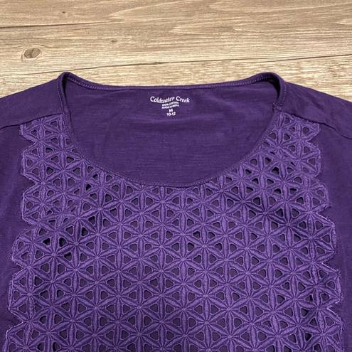 Coldwater Creek Purple Design Women’s T-shirt