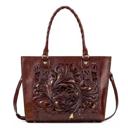 Patricia Nash  Zancona British Tan Tote