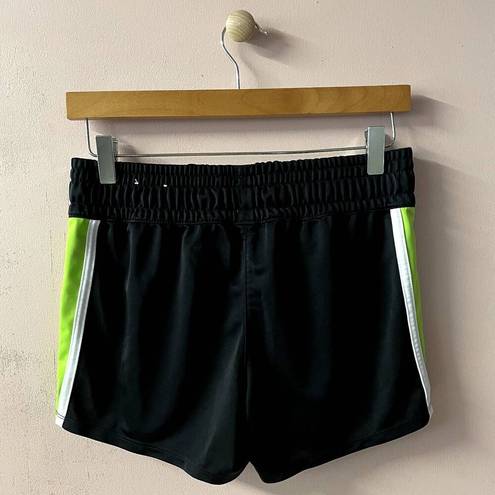 Xersion  Black & Green Stripe Athletic Shorts